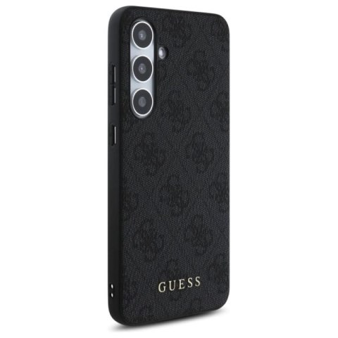 Guess GUHCS24FEG4GFGR S24 FE S721 szary/grey hardcase 4G Metal Gold Logo Guess