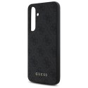Guess GUHCS24FEG4GFGR S24 FE S721 szary/grey hardcase 4G Metal Gold Logo Guess