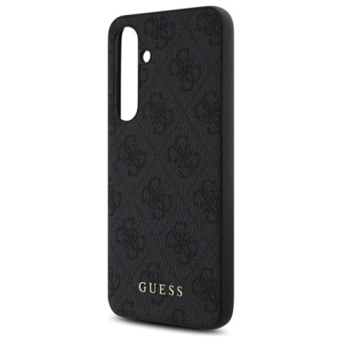 Guess GUHCS24FEG4GFGR S24 FE S721 szary/grey hardcase 4G Metal Gold Logo Guess