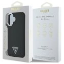 Guess GUHMP16MPGTSPSK iPhone 16 Plus 6.7" czarny/black hardcase Grained Triangle MagSafe WD