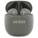 Guess słuchawki Bluetooth GUTWSJ14ESGE TWS + stacja dokująca taupe Printed Classic Logo Guess