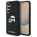 Karl Lagerfeld KLHCS24FEPGKLKCPK Sam S24 FE S721 czarny/black hardcase Monogram Karl&Chaoupette Head Pin WD