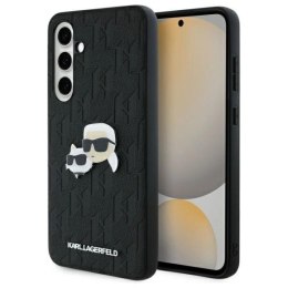 Karl Lagerfeld KLHCS24FEPGKLKCPK Sam S24 FE S721 czarny/black hardcase Monogram Karl&Chaoupette Head Pin WD
