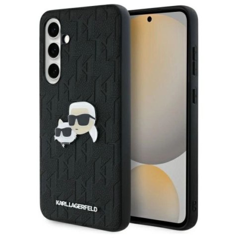 Karl Lagerfeld KLHCS24FEPGKLKCPK Sam S24 FE S721 czarny/black hardcase Monogram Karl&Chaoupette Head Pin WD