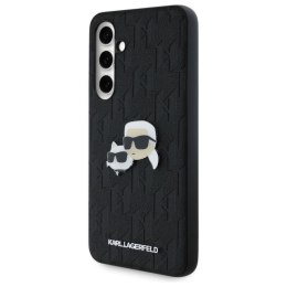 Karl Lagerfeld KLHCS24FEPGKLKCPK Sam S24 FE S721 czarny/black hardcase Monogram Karl&Chaoupette Head Pin WD
