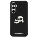 Karl Lagerfeld KLHCS24FEPGKLKCPK Sam S24 FE S721 czarny/black hardcase Monogram Karl&Chaoupette Head Pin WD