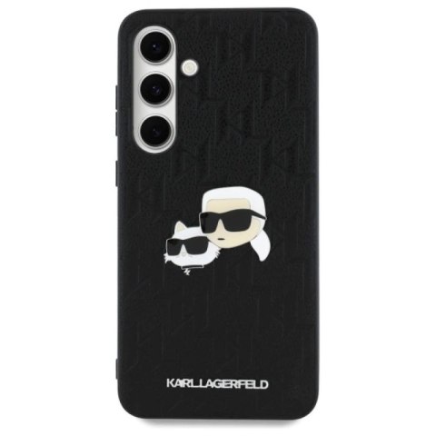 Karl Lagerfeld KLHCS24FEPGKLKCPK Sam S24 FE S721 czarny/black hardcase Monogram Karl&Chaoupette Head Pin WD