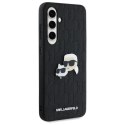 Karl Lagerfeld KLHCS24FEPGKLKCPK Sam S24 FE S721 czarny/black hardcase Monogram Karl&Chaoupette Head Pin WD