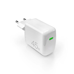 Ładowarka sieciowa Puro Super Mini 45W PD GaN USB-C - biała Puro Elektrik