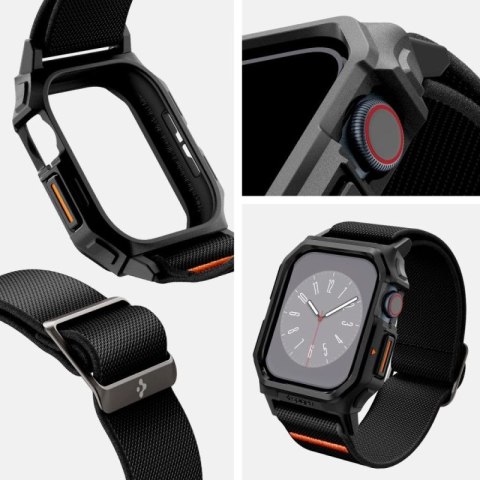Pasek Spigen Lite Fit "PRO" na Apple Watch 10 42 mm - czarne Spigen