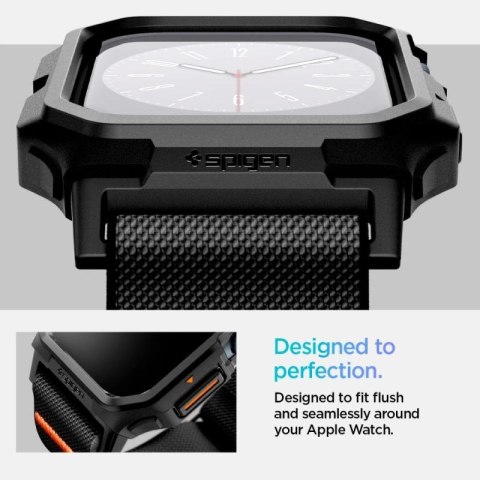 Pasek Spigen Lite Fit "PRO" na Apple Watch 10 42 mm - czarne Spigen
