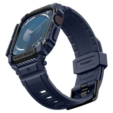 Pasek Spigen Rugged Armor "Pro" do Apple Watch 46 mm - niebieski Spigen