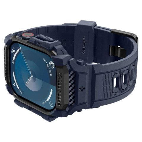 Pasek Spigen Rugged Armor "Pro" do Apple Watch 46 mm - niebieski Spigen