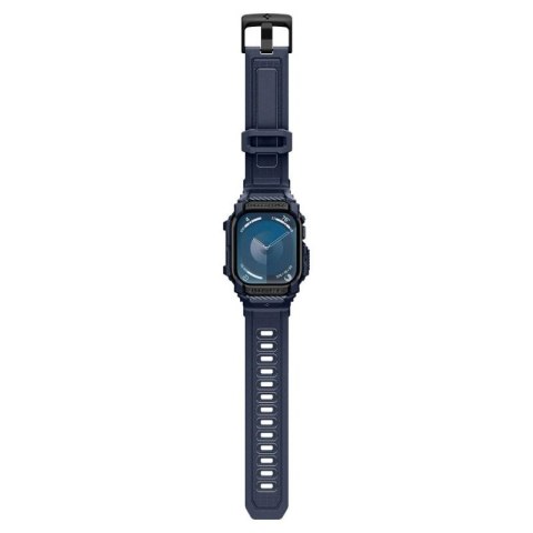 Pasek Spigen Rugged Armor "Pro" do Apple Watch 46 mm - niebieski Spigen