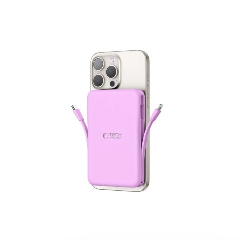 Powerbank Tech-Protect PB31 MagSafe 10000mAH - fioletowy Tech-Protect