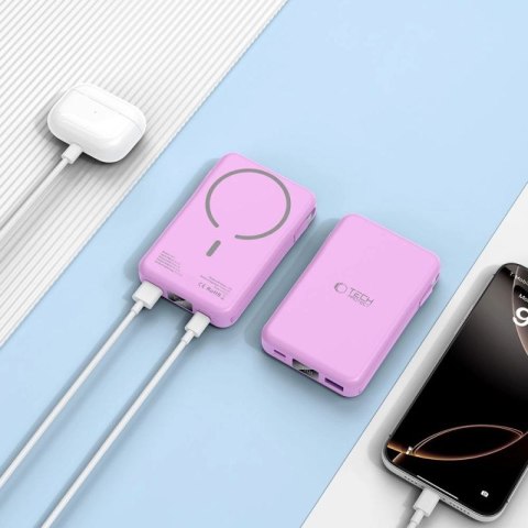 Powerbank Tech-Protect PB31 MagSafe 10000mAH - fioletowy Tech-Protect