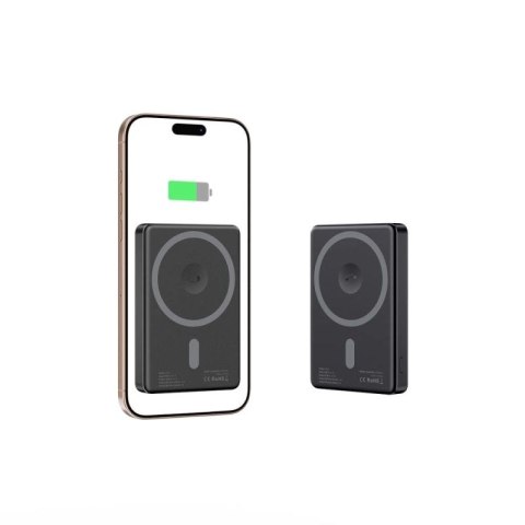 Powerbank Tech-Protect PB33 LifeMag MagSafe 5000mAH - czarny Tech-Protect