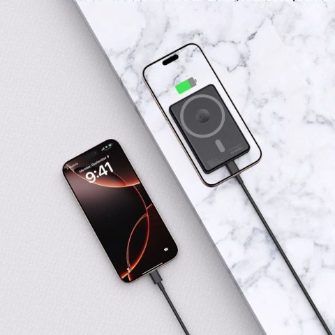 Powerbank Tech-Protect PB33 LifeMag MagSafe 5000mAH - czarny Tech-Protect