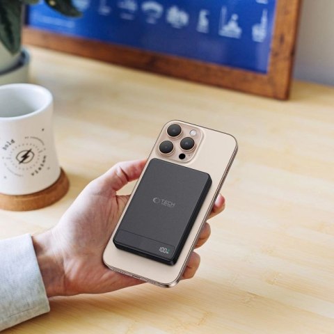 Powerbank Tech-Protect PB33 LifeMag MagSafe 5000mAH - czarny Tech-Protect