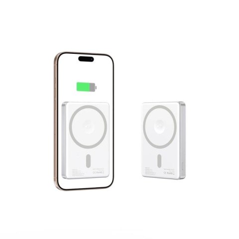 Powerbank Tech-Protect PB33 LifeMag MagSafe 5000mAH - srebrny Tech-Protect
