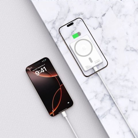 Powerbank Tech-Protect PB33 LifeMag MagSafe 5000mAH - srebrny Tech-Protect