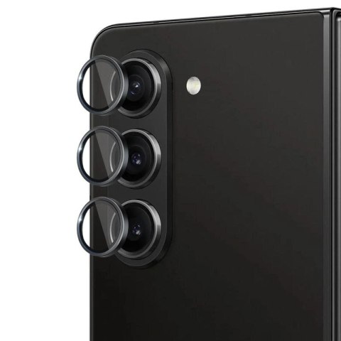Szkło hartowane na obiektyw aparatu 3mk Lens Protection Pro Black na Samsung Galaxy Z Fold 6 3mk Protection