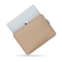Torba na laptopa 15-16" Tech-Protect Neoslim - beżowa Tech-Protect