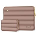 Torba na laptopa 15-16" Tech-Protect Puffy - brązowa Tech-Protect