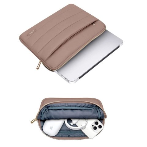 Torba na laptopa 15-16" Tech-Protect Puffy - brązowa Tech-Protect