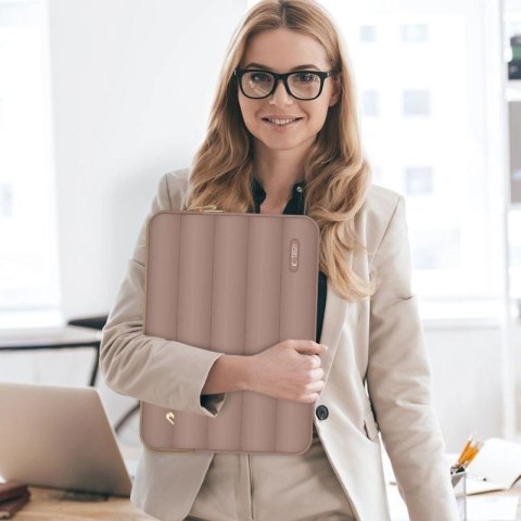 Torba na laptopa 15-16" Tech-Protect Puffy - brązowa Tech-Protect