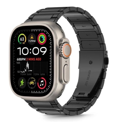 Bransoletka Tech-Protect Stainless na Apple Watch 44 / 45 / 46 / 49 mm - czarne Tech-Protect