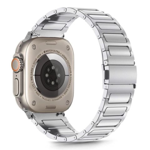 Bransoletka Tech-Protect Stainless na Apple Watch 44 / 45 / 46 / 49 mm - srebrne Tech-Protect