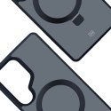Etui 3mk Smoke Case Mag&Stand na Samsung Galaxy S25 Ultra - czarne 3mk Protection