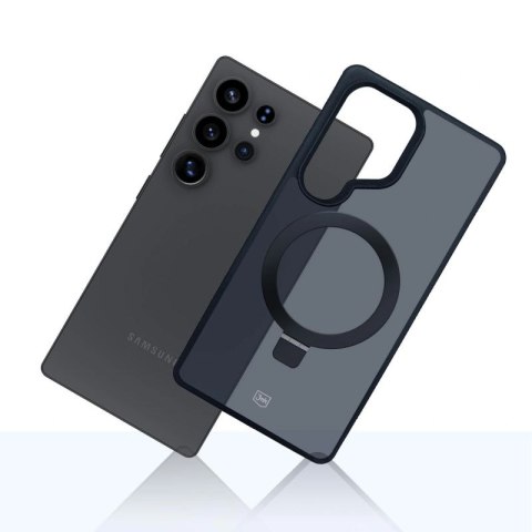 Etui 3mk Smoke Case Mag&Stand na Samsung Galaxy S25 Ultra - czarne 3mk Protection