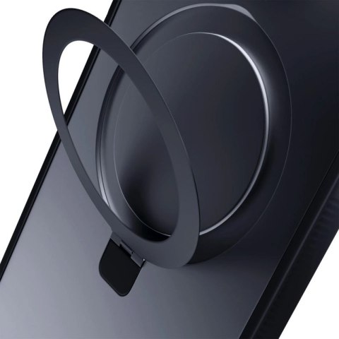 Etui 3mk Smoke Case Mag&Stand na Samsung Galaxy S25 - czarne 3mk Protection
