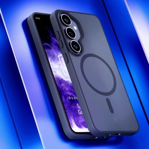 Etui 3mk Smoke MagCase na Samsung Galaxy S25+ - czarne 3mk Protection