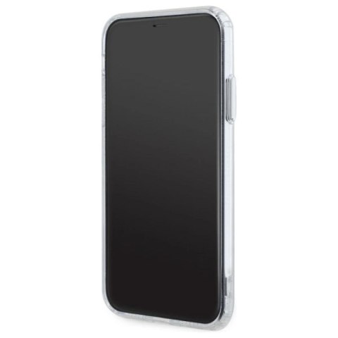 Etui Karl Lagerfeld IML Metal Choupette Head MagSafe na iPhone 11 - białe Karl Lagerfeld