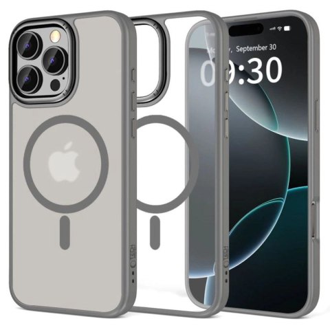 Etui Tech-Protect MagEdge MagSafe na iPhone 16 Pro Max - tytanowe Tech-Protect