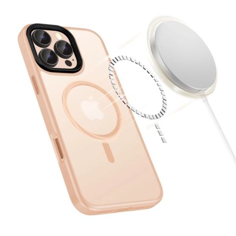 Etui Tech-Protect MagMat MagSafe na iPhone 16 Pro Max - różowe Tech-Protect