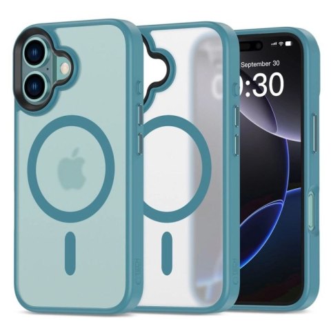 Etui Tech-Protect MagMat MagSafe na iPhone 16 - niebieskie Tech-Protect