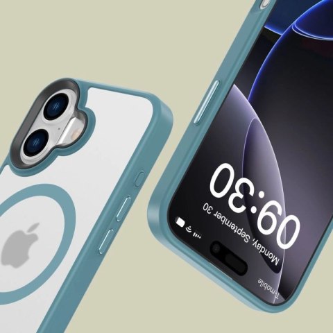 Etui Tech-Protect MagMat MagSafe na iPhone 16 - niebieskie Tech-Protect