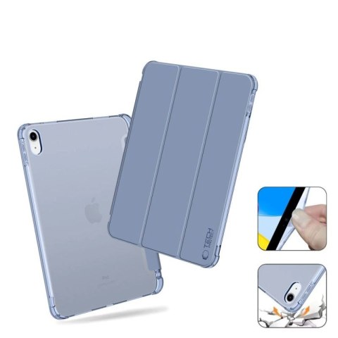 Etui Tech-Protect SC Pen Hybrid na iPad 10 / 2022 - niebieskie - przezroczyste Tech-Protect