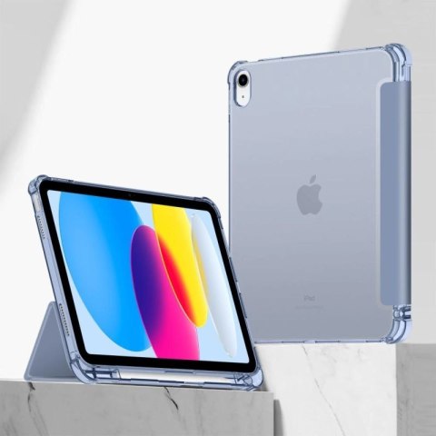 Etui Tech-Protect SC Pen Hybrid na iPad 10 / 2022 - niebieskie - przezroczyste Tech-Protect