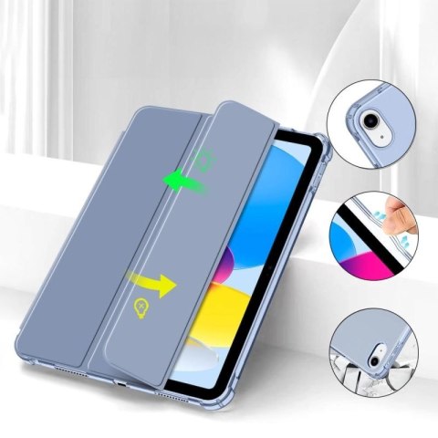 Etui Tech-Protect SC Pen Hybrid na iPad 10 / 2022 - niebieskie - przezroczyste Tech-Protect