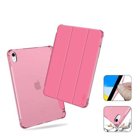 Etui Tech-Protect SC Pen Hybrid na iPad 10 / 2022 - różowe - przezroczyste Tech-Protect