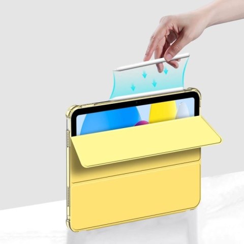 Etui Tech-Protect SC Pen Hybrid na iPad 10 / 2022 - żółte - przezroczyste Tech-Protect