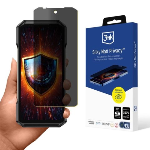 Folia ochronna prywatyzująca matowa 3mk Silky Matt Privacy na Ulefone Armor 27T Pro 3mk Protection