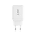 Ładowarka Tech-Protect NC45W-GAN 2-PORT PD45W - białe Tech-Protect