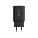 Ładowarka sieciowa Tech-Protect NC45W-GAN 2-PORT PD45W - czarne Tech-Protect