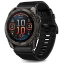 Pasek Tech-Protect Nylon na Garmin Fenix 5X / 5X PLUS / 6X / 6X PRO / 7X / 8 (51 mm) - czarne Tech-Protect